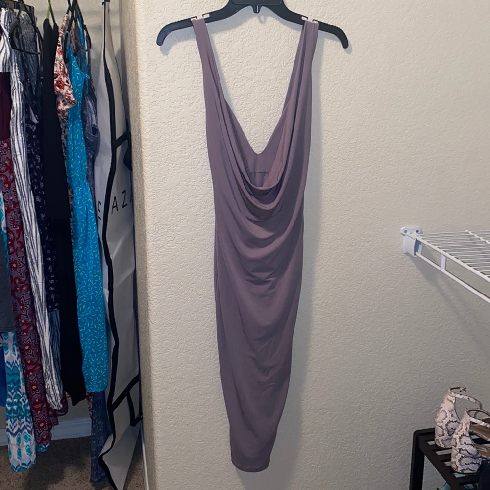 Nookie form fitting midi dress